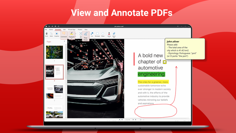 PDF Extra 2023 - Professional PDF Editor – Edit, Protect, Annotate, Fill and Sign PDFs - Lifetime license