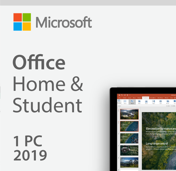 Microsoft Office Home and Student 2019 License - Full Version PC Download
